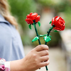 LEGO Rosen, Kunstblumen Set, Kompatibel Mit Blumensträußen Als Kinderzimmer- Oder Schreibtisch-Deko, Mädchen, Jungen, Sie Und Ihn, Botanical Collection 40460