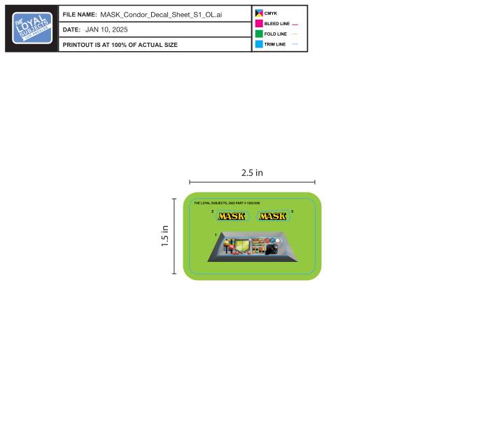 M.A.S.K. Actionfigur mit Fahrzeug Vehicle Condor The Loyal Subjects