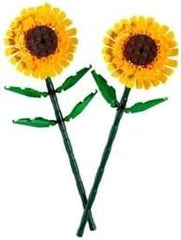 LEGO Sonnenblumen, Set Mit Kunstblumen Für Kinder Ab 8 Jahren, Optimal Als Kinderzimmer-Deko Oder Blumenstrauß, Geschenk Für Jugendliche Mädchen Und Jungen, Botanical Collection 40524