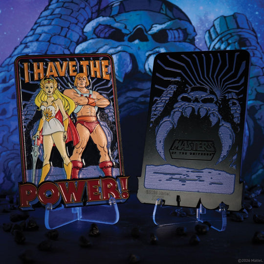 Masters of the Universe Metallbarren He-Man & She-Ra Limited Edition