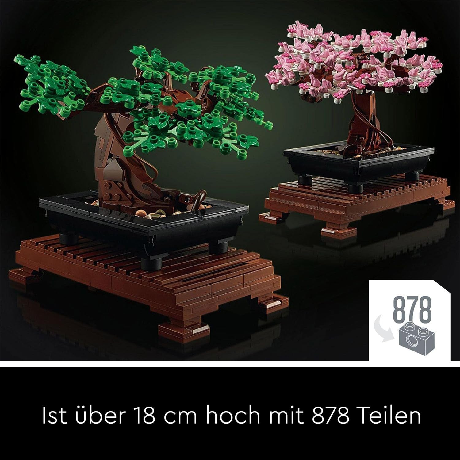 LEGO Botanicals Bonsai Baum Set Für Erwachsene - Pflanzen Home Deko Set - DIY Projekt Und Entspannende Kreative Aktivität - Geschenkidee Für Frauen Und Männer - Botanik Kollektion 10281