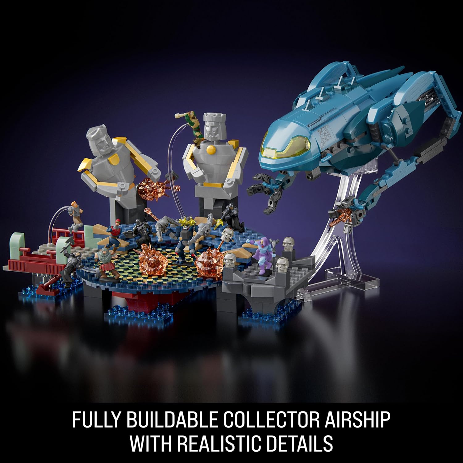 Masters of the Universe Bauset Attack of the Collector Mattel Brick Shop *Bei Amazon erhältlich
