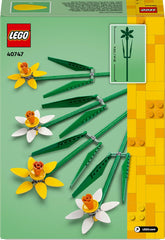 LEGO Narzissen, Kunstblumen Für Kinder, Baue Und Präsentiere Diesen Blumenstrauß Zu Hause Als Zimmer- Oder Schreibtischdekoration, Geschenke Für Mädchen, Jungen, Botanik Kollektion 40747