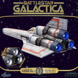 Battlestar Galactica Actionfigur mit Fahrzeug Colonial Viper Mk & Lieutenant Boomer