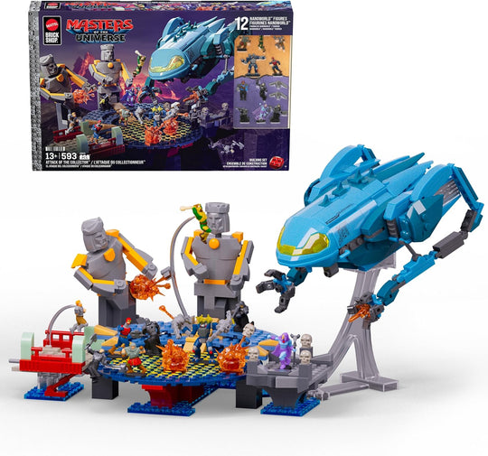 Masters of the Universe Bauset Attack of the Collector Mattel Brick Shop *Bei Amazon erhältlich