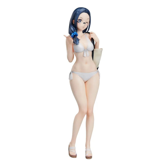 92M Illustration PVC Statue Myopic sister Date-chan Swimsuit Ver. Limited Edition 26 cm - Smalltinytoystore