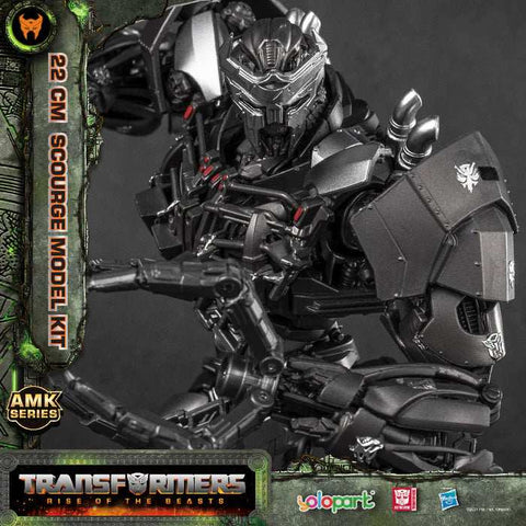 Transformers Rise of the Beasts AMK Series Plastic Model Kit Scourge 22 cm