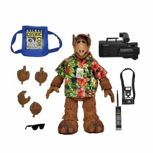 Alf Actionfigur Ultimate SDCC 2023 NECA Cosmic Con EXCLUSIVE