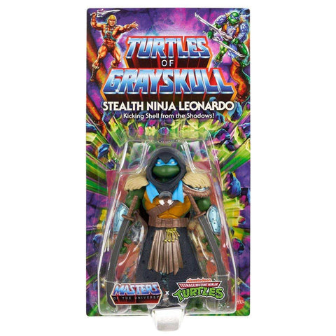 Turtles of Grayskull Masters of the Universe Origins Stealth Armor Leonardo 2024 US Card