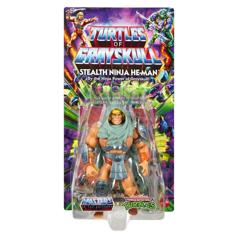 Turtles of Grayskull Masters of the Universe Origins Stealth He-Man 2024 US Card