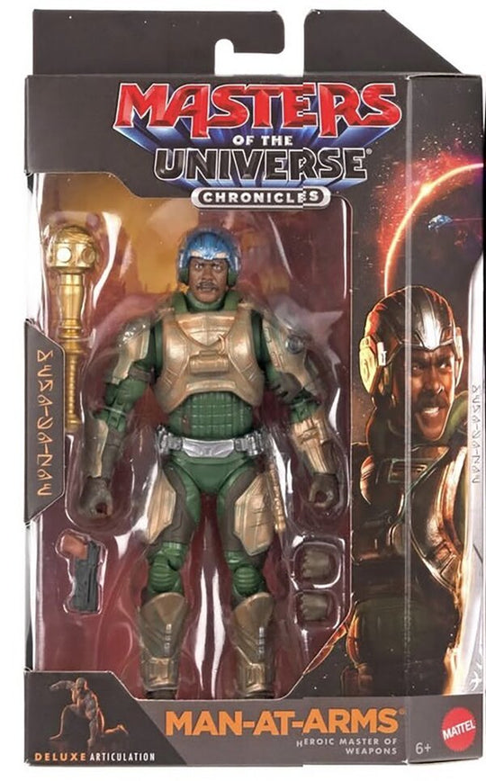Masters of the Universe Chronicles Man at Arms Actionfigur 18 cm