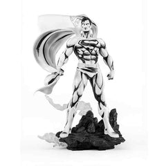 Man of Steel PX PVC Statue 1/8 SDCC 2024 Superman Black & White Version 36 cm