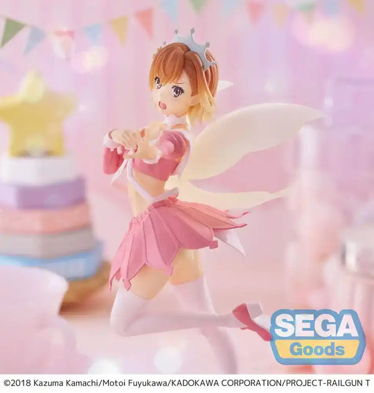 A Certain Scientific Railgun T Luminasta PVC Statue Mikoto Misaka Great Spirit Maid 20 cm - Smalltinytoystore