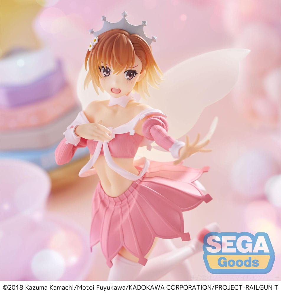A Certain Scientific Railgun T Luminasta PVC Statue Mikoto Misaka Great Spirit Maid 20 cm - Smalltinytoystore