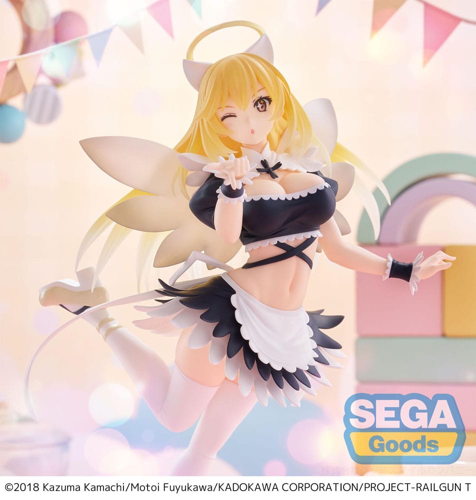 A Certain Scientific Railgun T Luminasta PVC Statue Misaki Shokuhou Fallen Angel Maid 20 cm - Smalltinytoystore