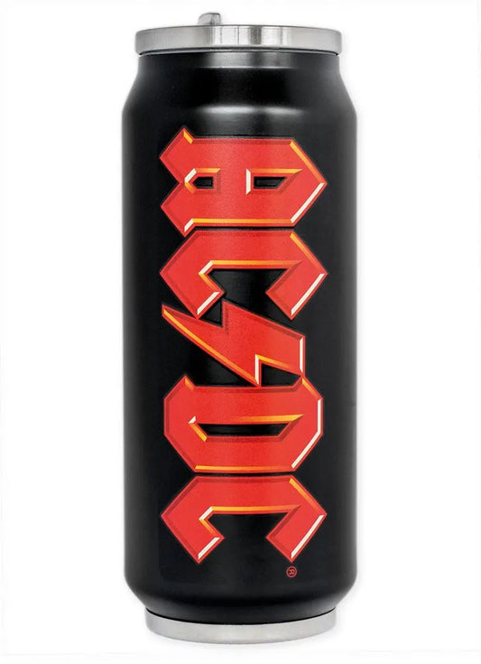 AC/DC Edelstahl-Trinkflasche Logo - Smalltinytoystore