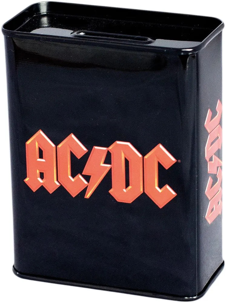 AC/DC Metall Spardose Logo - Smalltinytoystore