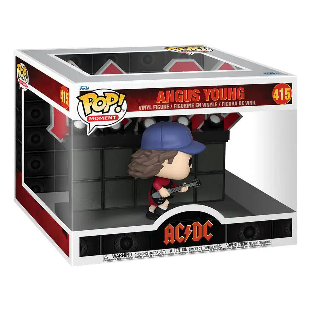 AC/DC POP Moments Vinyl Figuren Angus Young(Dance) 9 cm - Smalltinytoystore