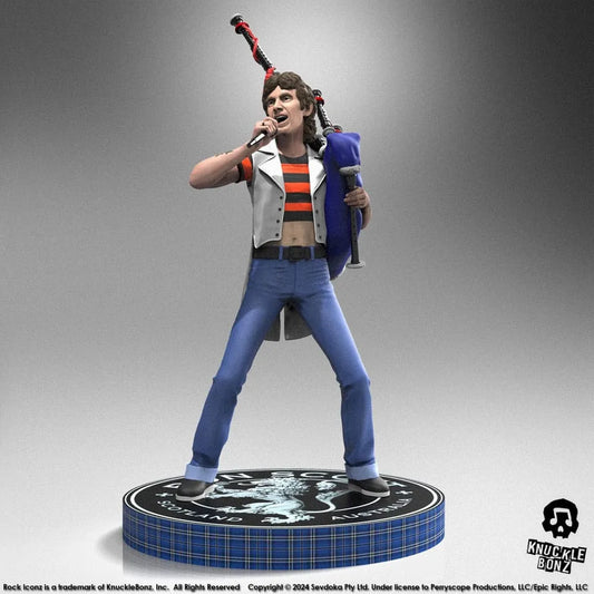 AC/DC Rock Iconz Statue Bon Scott II 24 cm - Smalltinytoystore