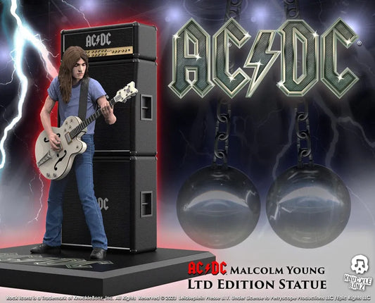 AC/DC Rock Iconz Statue Malcolm Young II 23 cm - Smalltinytoystore
