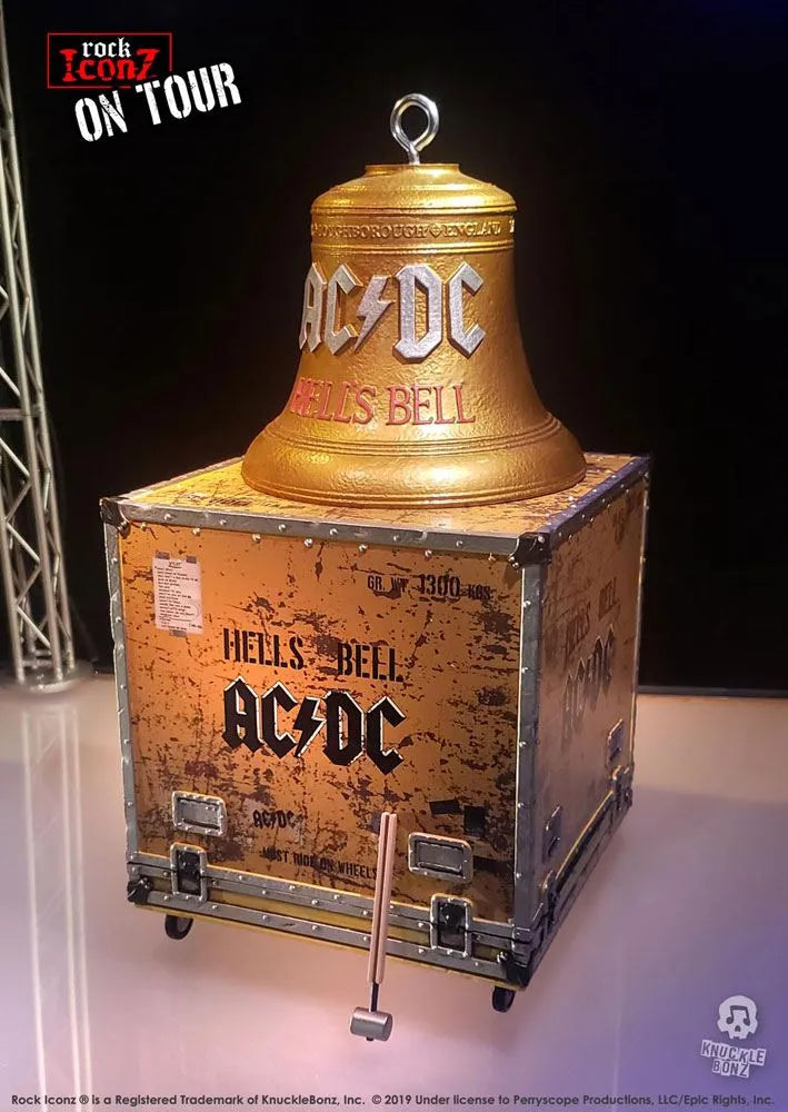 AC/DC Rock Ikonz On Tour Statuen Hell's Bell - Smalltinytoystore