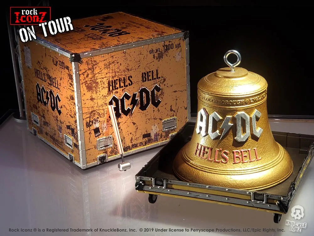AC/DC Rock Ikonz On Tour Statuen Hell's Bell - Smalltinytoystore