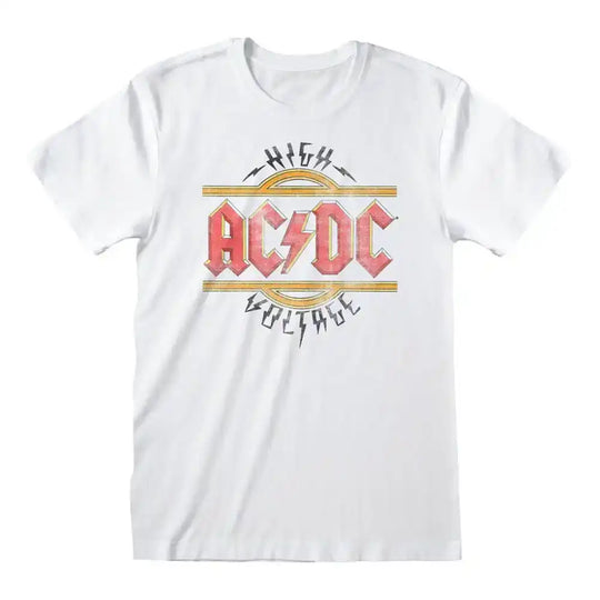 AC/DC T-Shirt Vintage High Voltage Größe M - Smalltinytoystore