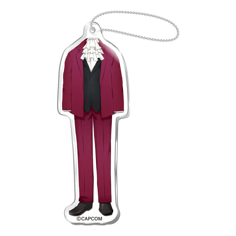 Ace Attorney Acryl-Schlüsselanhänger Phoenix Miles Edgeworth 6 cm - Smalltinytoystore