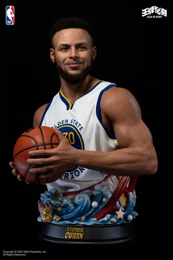 Ace Player Life-Size Büste Stephen Curry 95 cm - Smalltinytoystore