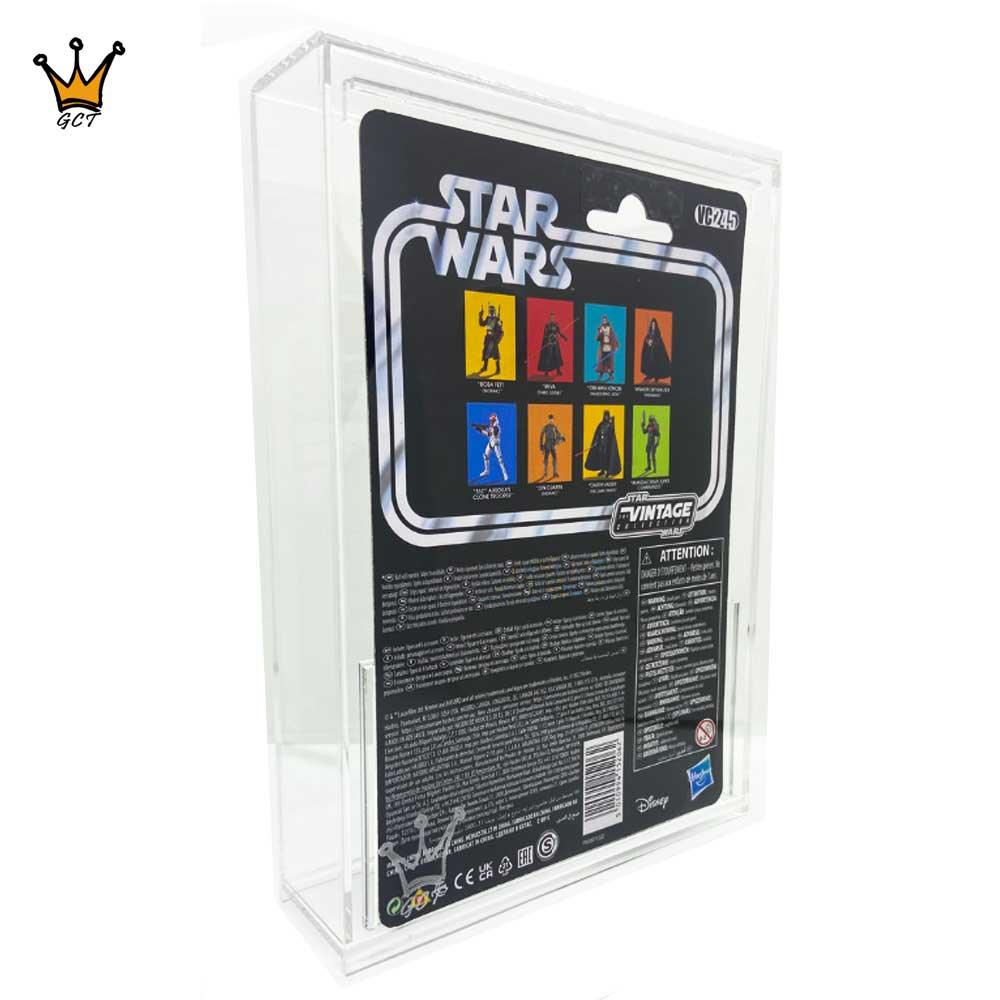 Acryl Case Star Wars Vintage Line - Hasbro - Vintage Collection Acrylbox (1 Stk) - Smalltinytoystore