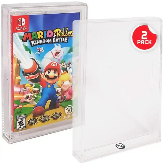 Acrylgehäuse 2er-Pack für Nintendo Switch Spiele - Smalltinytoystore