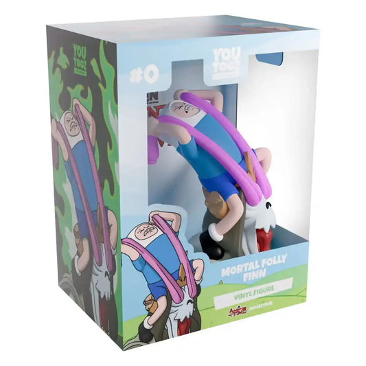 Adventure Time Vinyl Figur Mortal Folly Finn 11 cm - Smalltinytoystore
