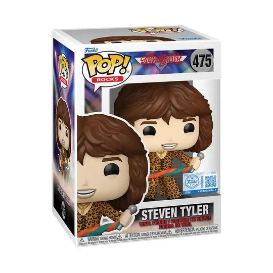 Aerosmith POP! Rocks Vinyl Figur Steven Tyler (Leopard Outfit) Exclusive Edition 9 cm