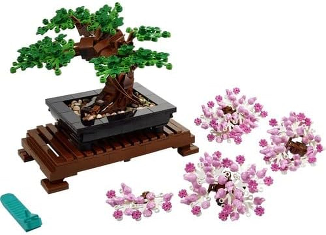 LEGO Botanicals Bonsai Baum Set Für Erwachsene - Pflanzen Home Deko Set - DIY Projekt Und Entspannende Kreative Aktivität - Geschenkidee Für Frauen Und Männer - Botanik Kollektion 10281