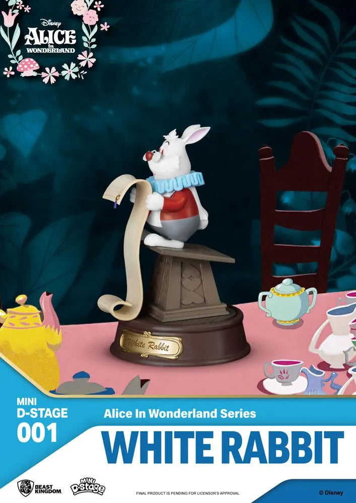 Alice im Wunderland Mini Diorama Stage Statuen 6-er Pack 10 cm