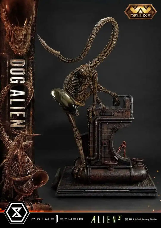 Alien 3 Museum Masterline Series Statue 1/3 Dog Alien XL Deluxe Bonus Version 114 cm - Smalltinytoystore