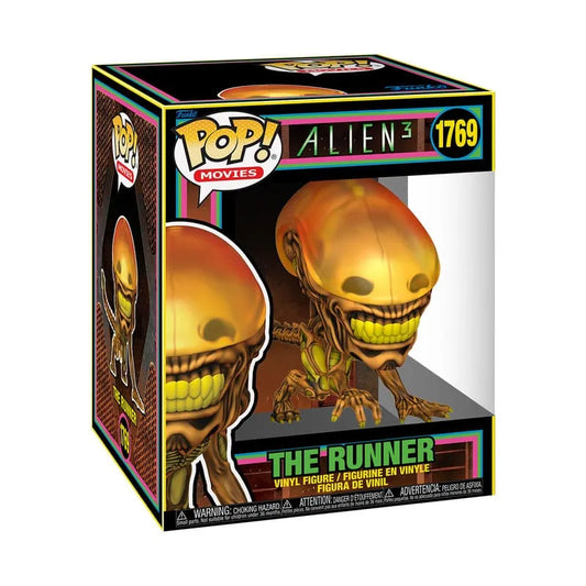 Alien 3 Super Sized POP! Marvel Vinyl Figur The Runner (BLKLT) Exclusive Edition 15 cm - Smalltinytoystore