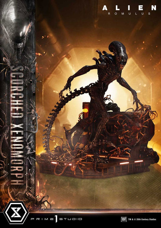 Alien: Romulus Museum Masterline XL Statue 1/3 Scorched Xenomorph 98 cm - Smalltinytoystore