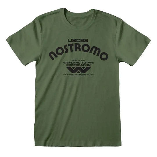 Alien T-Shirt Retro Nostromo - Smalltinytoystore
