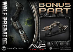 Alien vs. Predator Real Elite Masterline Series Statue 1/3 Requiem Wolf Predator Deluxe Bonus Ver. 95 cm - Smalltinytoystore
