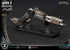 Alien vs. Predator Real Elite Masterline Series Statue 1/3 Requiem Wolf Predator Deluxe Bonus Ver. 95 cm - Smalltinytoystore