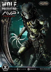 Alien vs. Predator Real Elite Masterline Series Statue 1/3 Requiem Wolf Predator Deluxe Ver. 95 cm - Smalltinytoystore