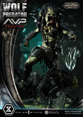 Alien vs. Predator Real Elite Masterline Series Statue 1/3 Requiem Wolf Predator Deluxe Ver. 95 cm - Smalltinytoystore