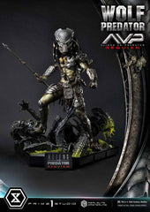Alien vs. Predator Real Elite Masterline Series Statue 1/3 Requiem Wolf Predator Deluxe Ver. 95 cm - Smalltinytoystore