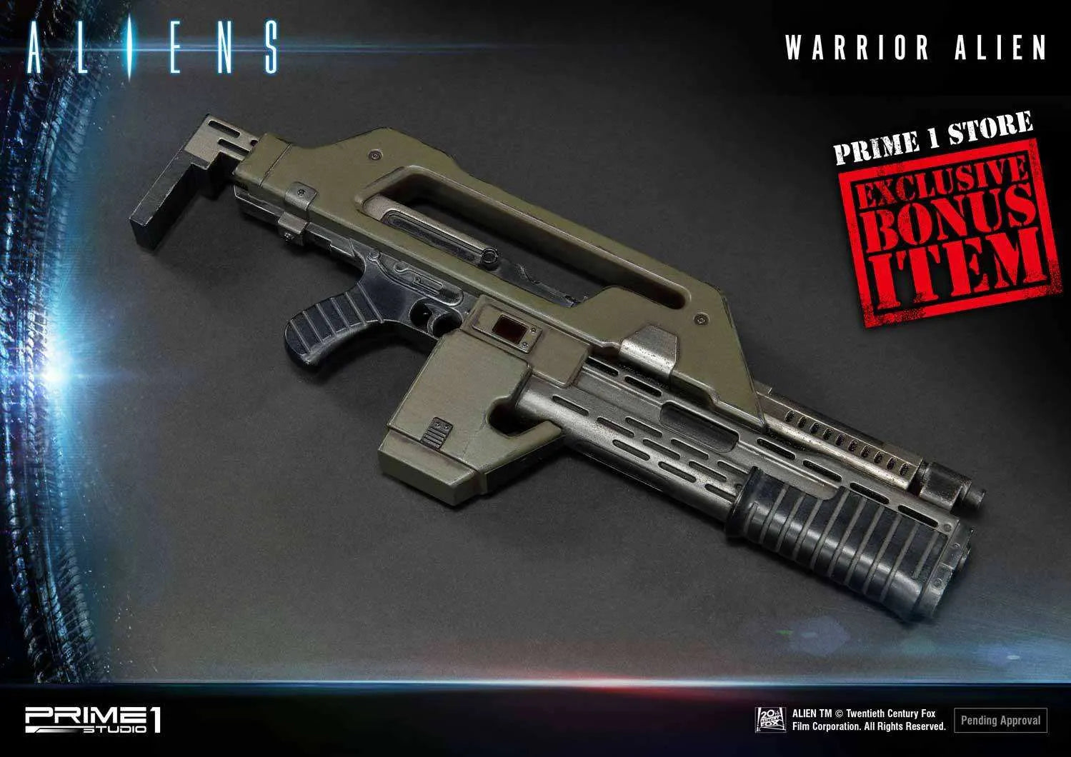 Aliens Premium Masterline Series Statue Warrior Alien Deluxe Bonus Version 67 cm - Smalltinytoystore