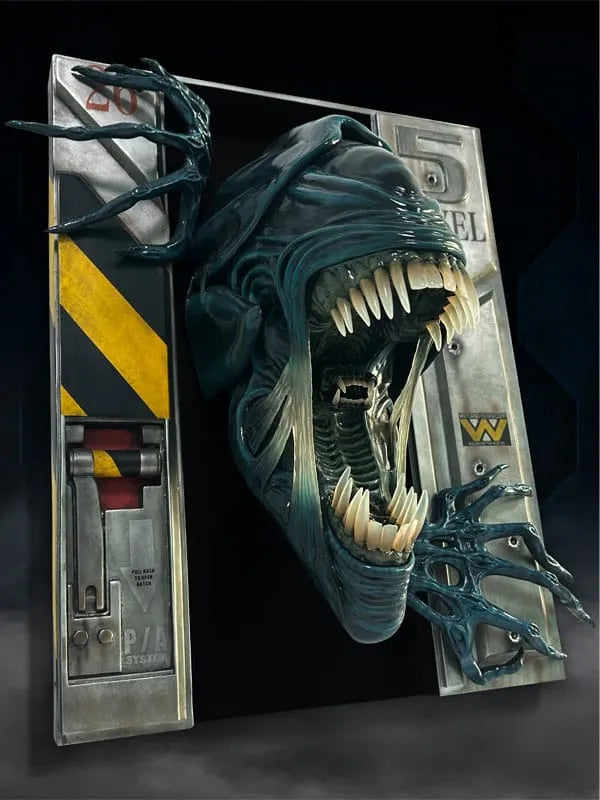 Aliens Wand-Skulptur 1/2 Alien Queen 51 x 41 x 25 cm - Smalltinytoystore