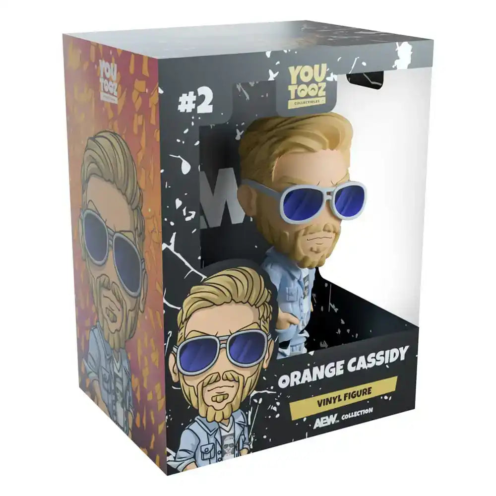 All Elite Wrestling Vinyl Figur Orange Cassidy 10 cm - Smalltinytoystore