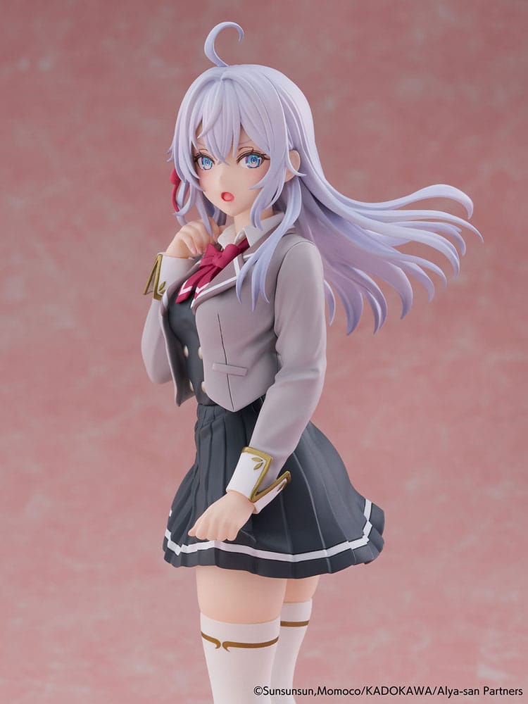 Alya Sometimes Hides Her Feelings in Russian Cantabile PVC Statue Alisa Mikhailovna Kujou 21 cm - Smalltinytoystore