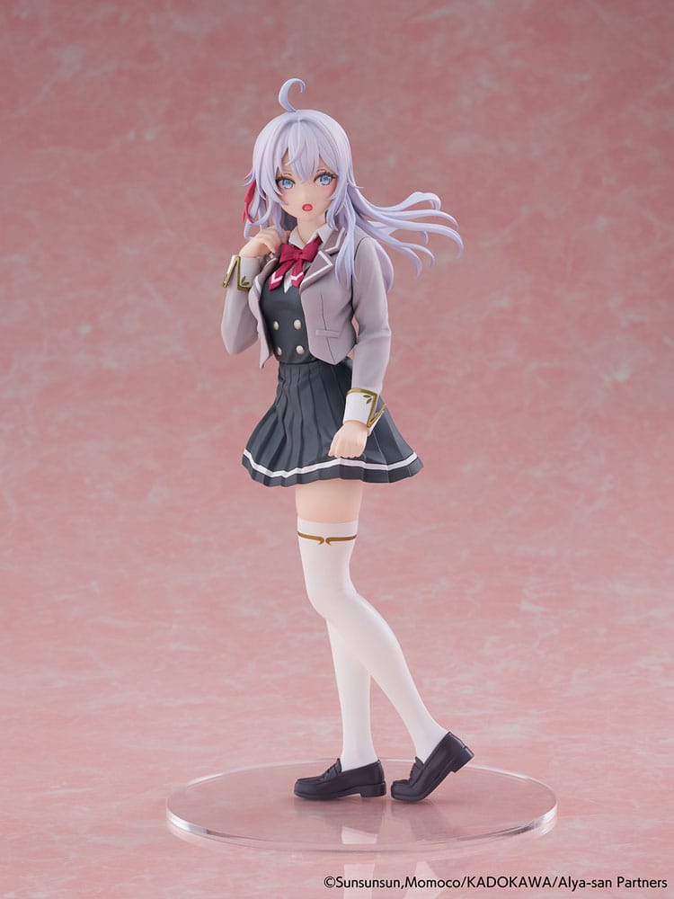 Alya Sometimes Hides Her Feelings in Russian Cantabile PVC Statue Alisa Mikhailovna Kujou 21 cm - Smalltinytoystore