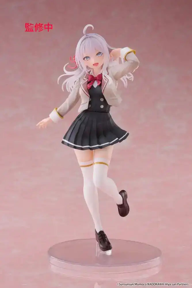 Alya Sometimes Hides Her Feelings in Russian Coreful PVC Statue Alya School Uniform Ver. 18 cm - Smalltinytoystore